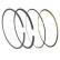 Piston ring set