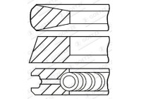 Piston ring set