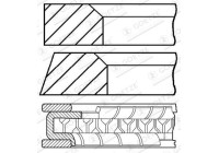 Piston ring set