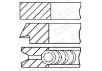 Piston ring set