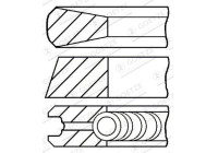 Piston ring set