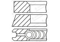 Piston ring set