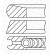 Piston ring set, Thumbnail 3