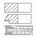 Piston ring set
