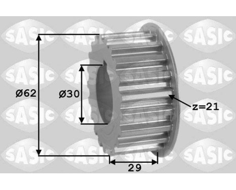 Gear, crankshaft