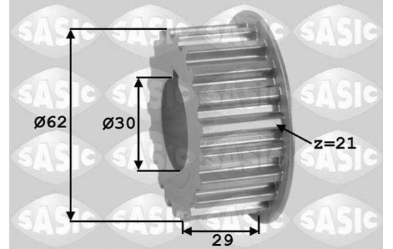 Gear, crankshaft