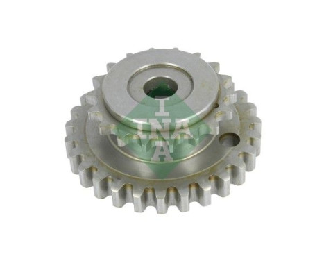 Gear, timing chain deflector