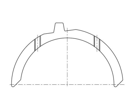 Thrust Washer, crankshaft