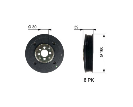 Belt Pulley, crankshaft DriveAlign®