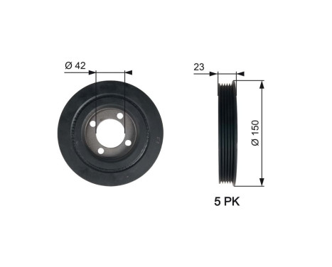 Belt Pulley, crankshaft DriveAlign®