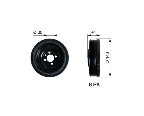 Belt Pulley, crankshaft DriveAlign®