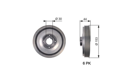 Belt Pulley, crankshaft DriveAlign®