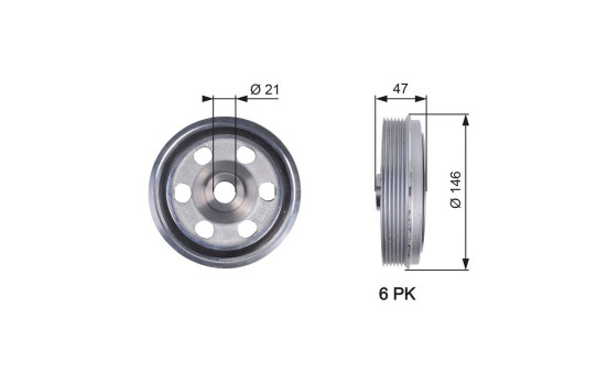 Belt Pulley, crankshaft DriveAlign®