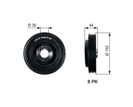 Belt Pulley, crankshaft DriveAlign®