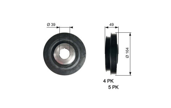 Belt Pulley, crankshaft DriveAlign®