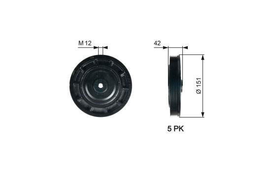 Belt Pulley, crankshaft DriveAlign®