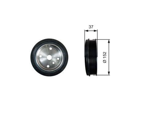 Belt Pulley, crankshaft DriveAlign®
