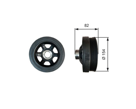 Belt Pulley, crankshaft DriveAlign®