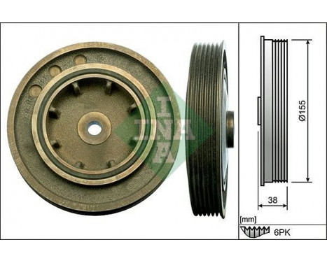 Belt Pulley, crankshaft