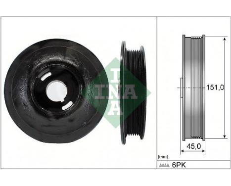 Belt Pulley, crankshaft
