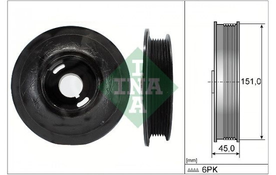 Belt Pulley, crankshaft