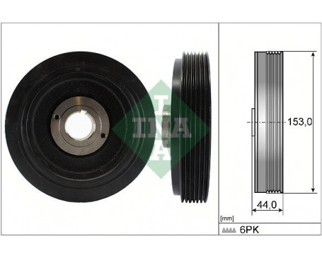 Belt Pulley, crankshaft