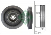 Belt Pulley, crankshaft