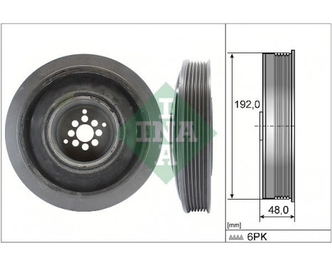 Belt Pulley, crankshaft