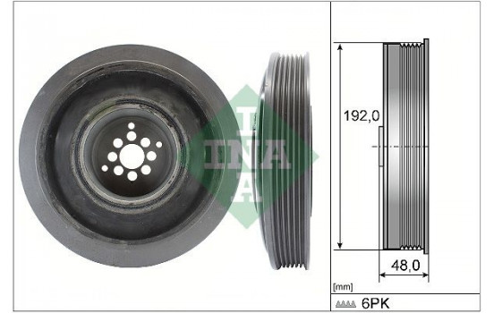 Belt Pulley, crankshaft