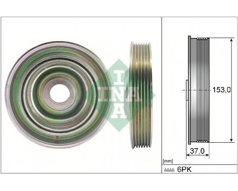 Belt Pulley, crankshaft