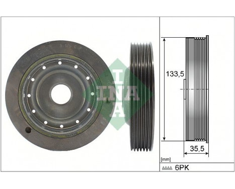 Belt Pulley, crankshaft