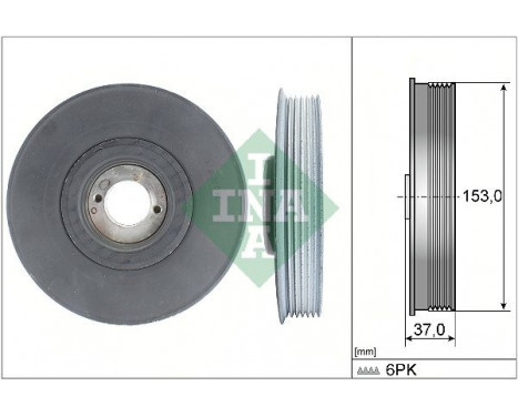 Belt Pulley, crankshaft