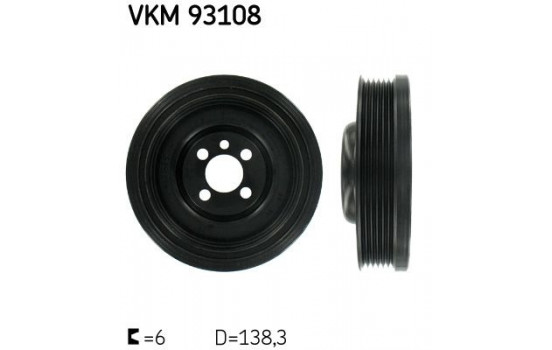 Belt Pulley, crankshaft