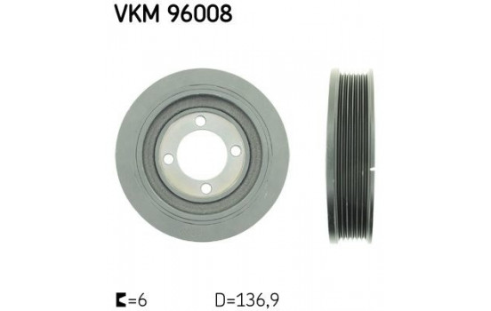 Belt Pulley, crankshaft