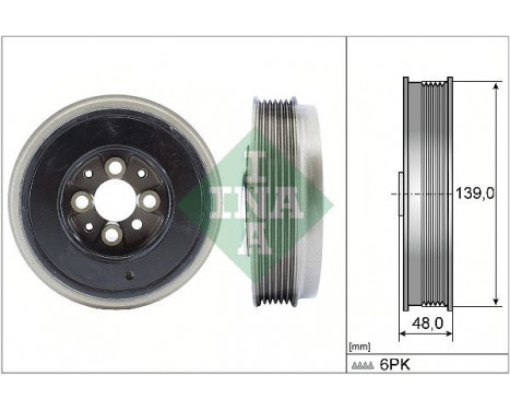Belt Pulley, crankshaft