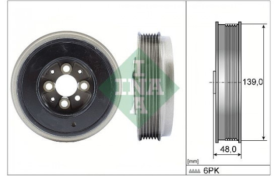 Belt Pulley, crankshaft