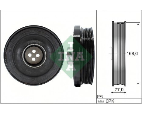Belt Pulley, crankshaft