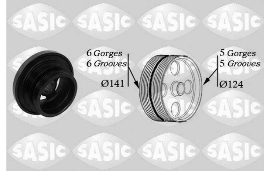 Belt Pulley, crankshaft