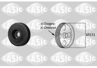 Belt Pulley, crankshaft