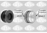 Belt Pulley, crankshaft