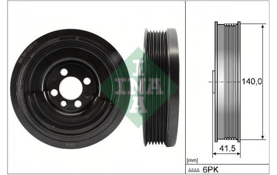 Belt Pulley, crankshaft