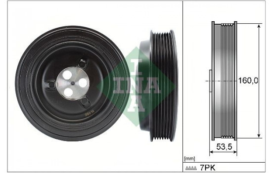 Belt Pulley, crankshaft