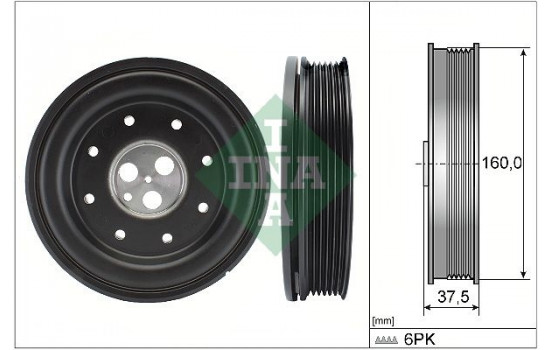 Belt Pulley, crankshaft