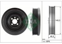 Belt Pulley, crankshaft