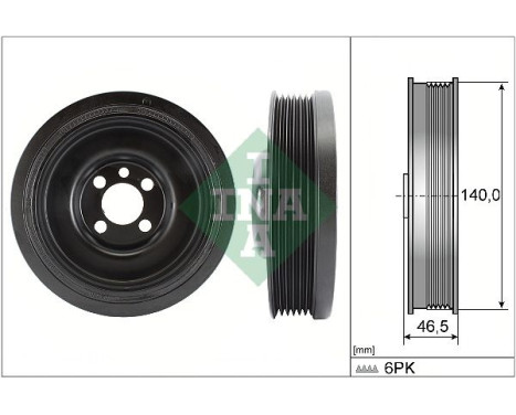 Belt Pulley, crankshaft