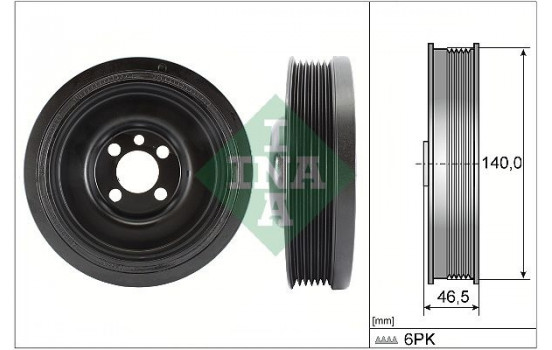 Belt Pulley, crankshaft