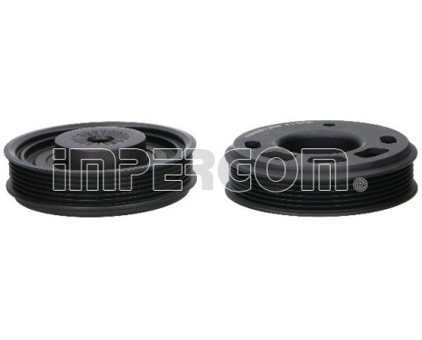Belt pulley, crankshaft