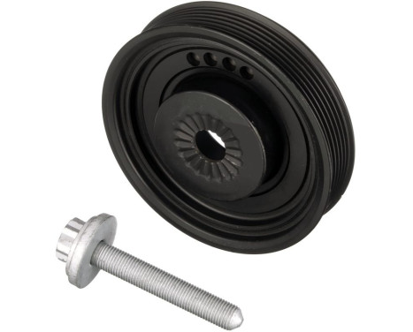 Belt pulley, crankshaft
