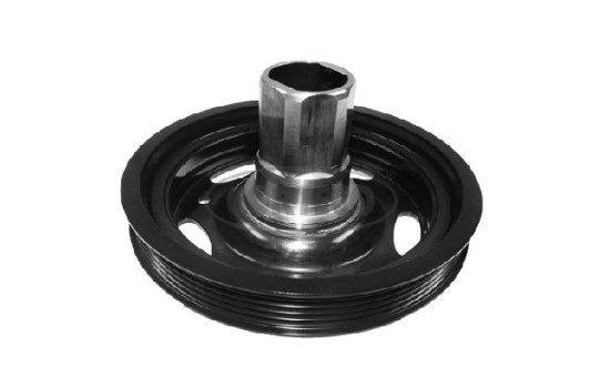 Belt pulley, crankshaft