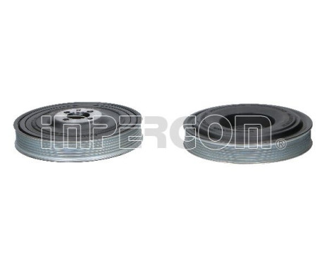 Belt pulley, crankshaft